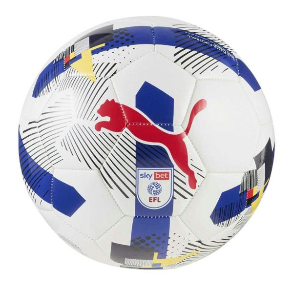 Puma Orbita 6 Training Football - White/Blue - 