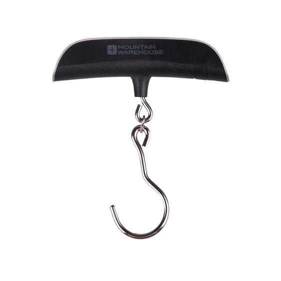 Mountain Warehouse Digital Travel Luggage Scales (Batteries Included) - Black - One Size - Black - 50% Plastic/50% Metal