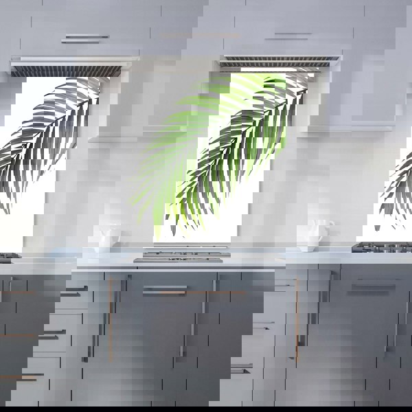 Warren Reed - Designer Single Palm Leaf Kitchen Splashback