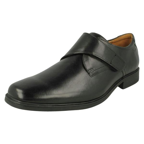 Clarks Mens Clarks Smart Hook and Loop Fastening Shoes Tilden Strap