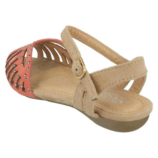 Spot On Girls Spot On Peep Toe Sandals