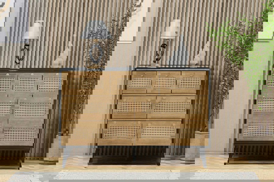 Swish Furniture Manila Rattan 7 Drawer Chest of Drawers