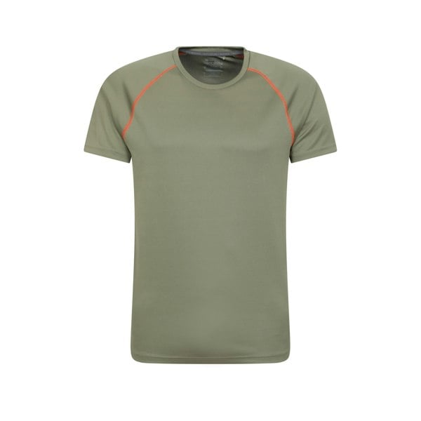 Mountain Warehouse Mens Endurance IsoCool T-Shirt - Light Khaki