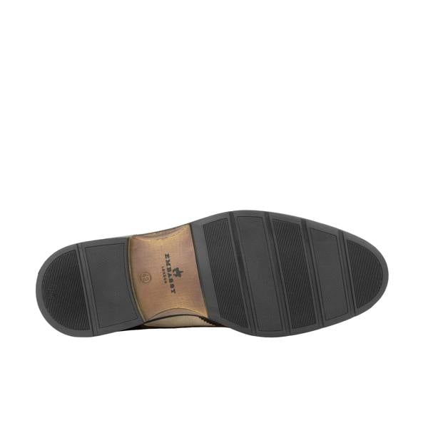 Embassy London Toledo - Brown, Cream & Tan - Men's Leather & Suede Oxford Shoe