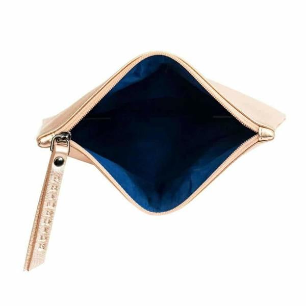 PRIMEHIDE Large Size Leather Zip Pouch