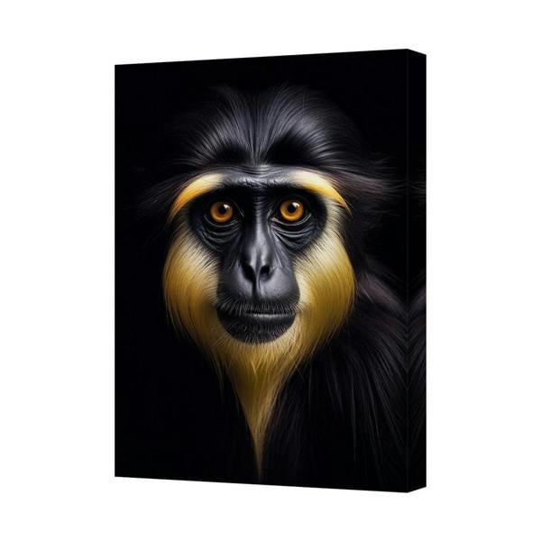 Benjamin Tate Design Mandrill Portrait Canvas Wall Art Print High Definition Home Decor