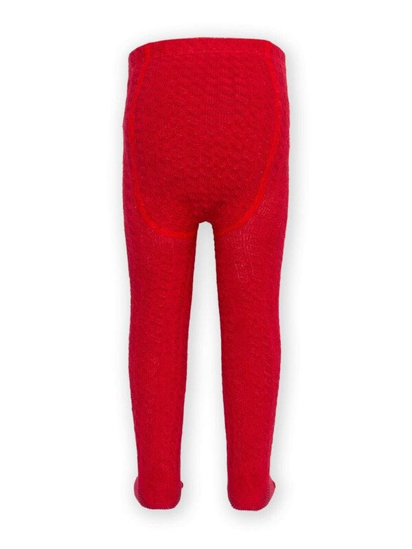 Kite Girls Organic Cable Tights Peony