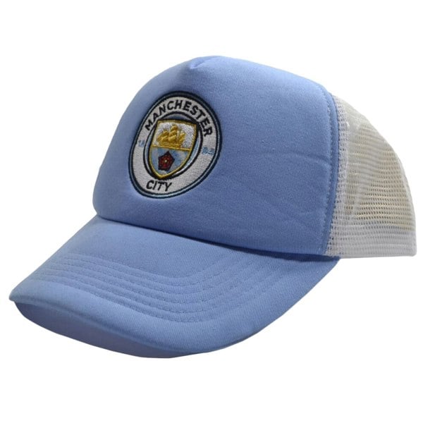 Manchester City FC Trucker Cap - Sky Blue/White