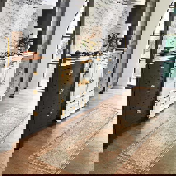 Livabliss Becki Owens Lila-Vintage Grey Brown Blue Traditional Boho Rug