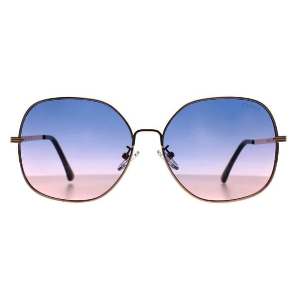 Guess Sunglasses GF0385 28W Rose Gold Blue Gradient