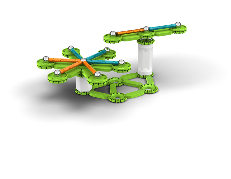 Geomag Mechanics Motion Magnetic Flywheels - 96 Pieces