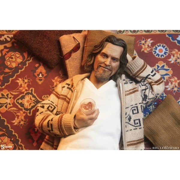 the big lebowski the dude 1:6 scale figure side show hot toys 100448