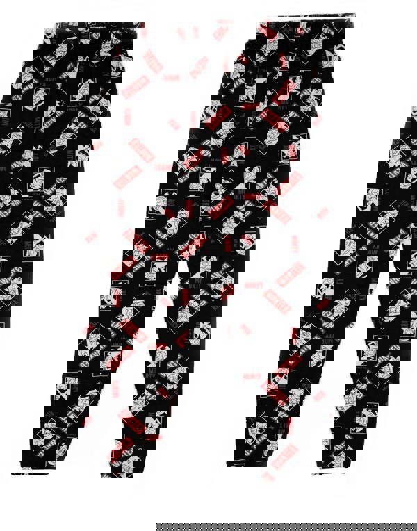 Rick And Morty Mens White Rick And Morty Mugshots Short Sleeve Long Leg Pyjama Set