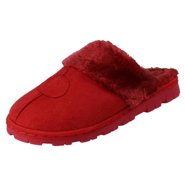 Spot On Ladies Spot On Textile Mule Slippers X2131