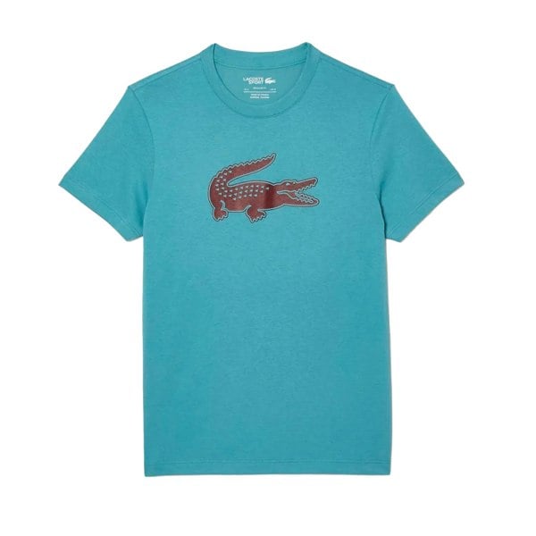 Lacoste Mens Logo Ultra Dry Sport T-Shirt - Green