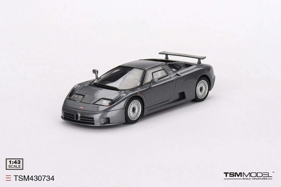 MCSlots Bugatti EB110 GT Grigio Scuro 1:43 Scale TSM430734