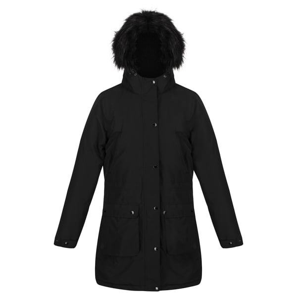 Regatta Women's Voltera Heated Waterproof Parka Jacket - Black