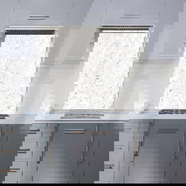 Warren Reed - Designer Off White Quartz Effect Kitchen Splashback