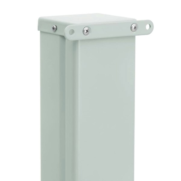 Berkfield Patio Retractable Side Awning 140x500 cm Grey