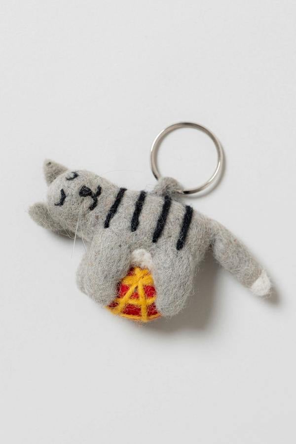 Lily & Me Claudia Cat Trainer Socks and Keyring Giftbox