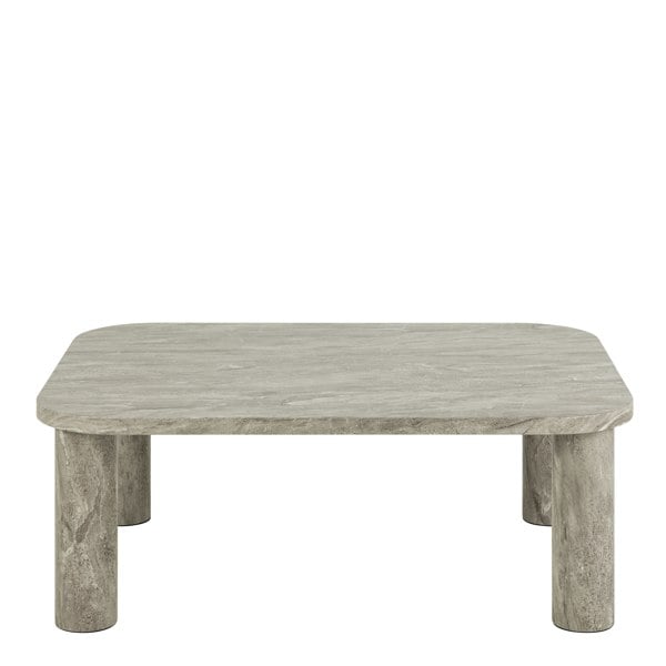 Furniture To Go Solano Rectangular Coffee Table in grey 100 x 75 cm