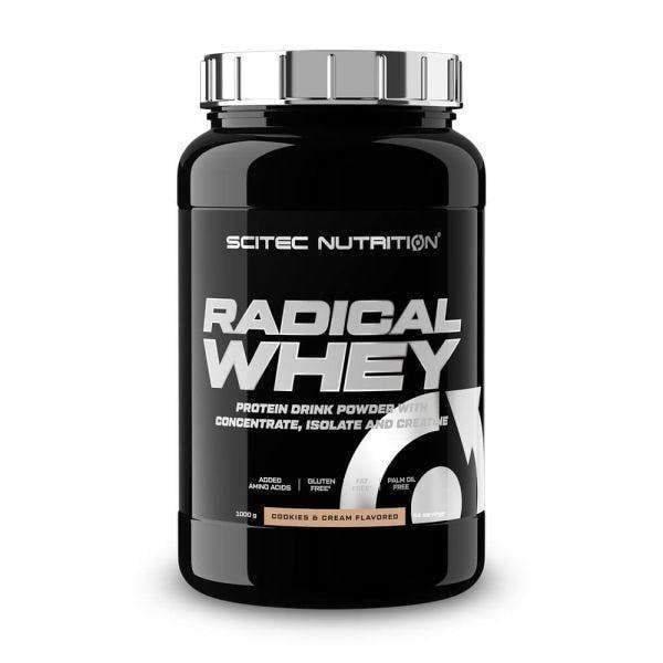 SciTec Radical Whey, Cookies & Cream - 1000g