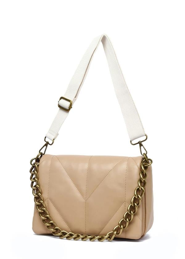 Raffaella Chain Detail Cross-Body Bag