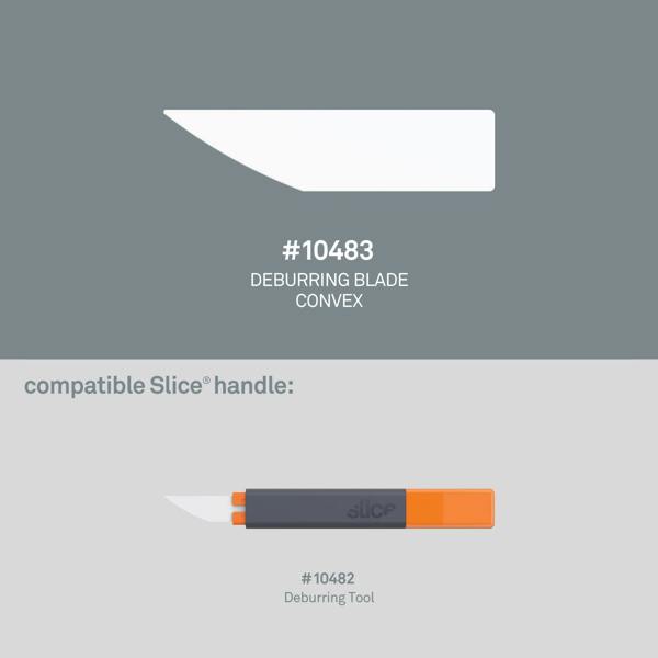 Slice Deburring Blade (Convex) Compatible Slice Handle - DaltonSafety