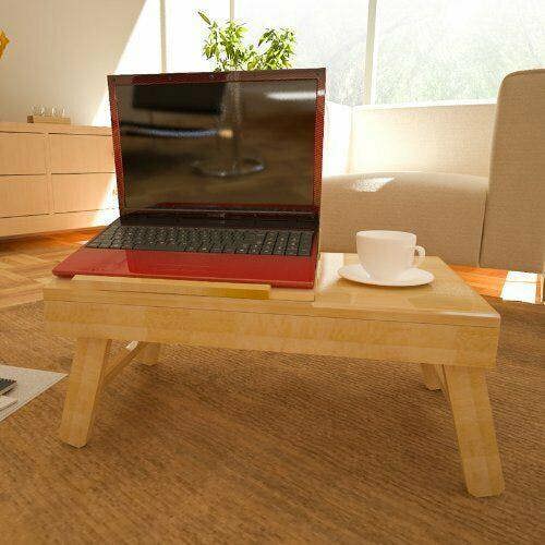 WALPLUS FNCL 33009 Bamboo AdJustable Notebook Lapdesk, Natural | Modern Living Room Furniture