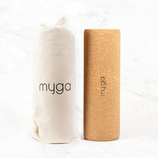 Myga Natural Cork Fascia Massage Roller Available in 10 x 30cm and 15 x 45cm