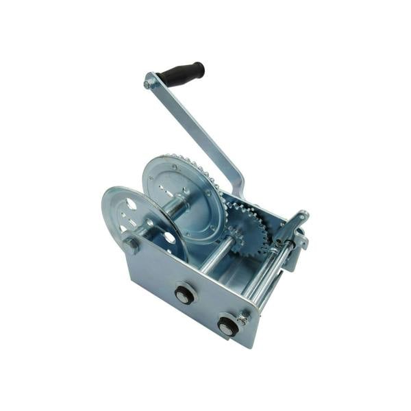 Manual Hand Winch 2500LB Zinc Plated (1100KG ATV Car Boat Trailer Puller)