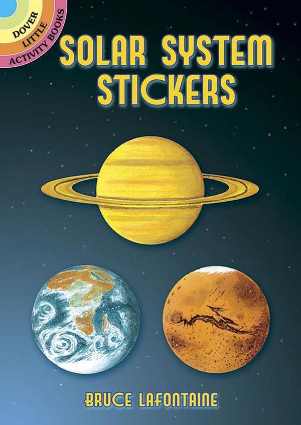 Solar System Stickers - Bruce LaFontaine - Little Activity Books