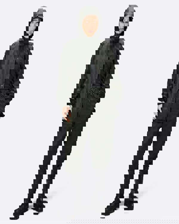 Rains Unisex Fishtail Jacket - 03 Green