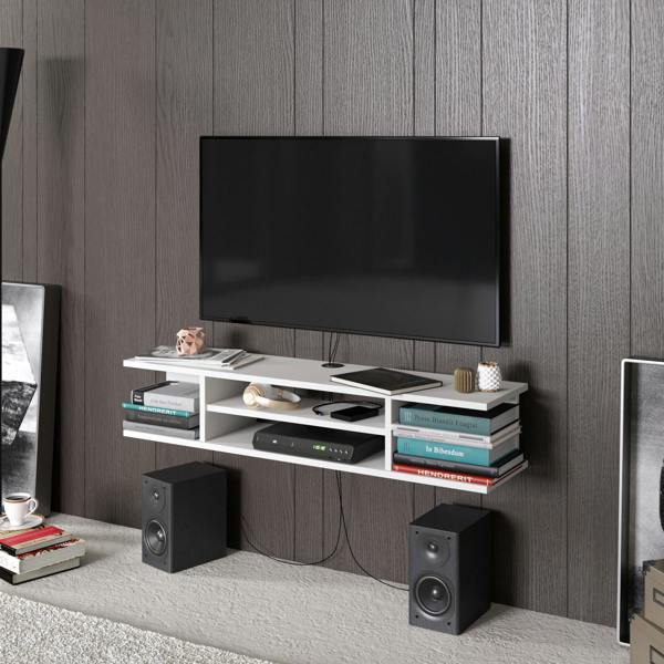 Decorotika Pivot  Modern Tv Stand TV Cabinet for TV's up to 55"