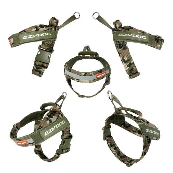 EzyDog Express Dog Harness in Green