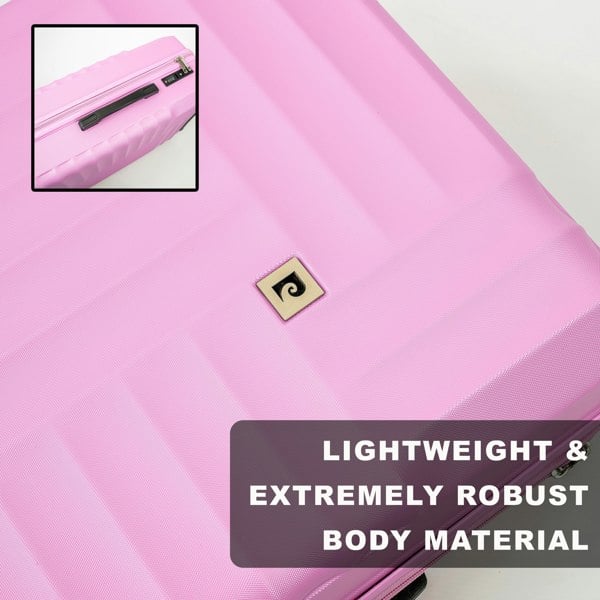 Pierre Cardin Soleil Hard Shell Suitcase Wheeled Luggage