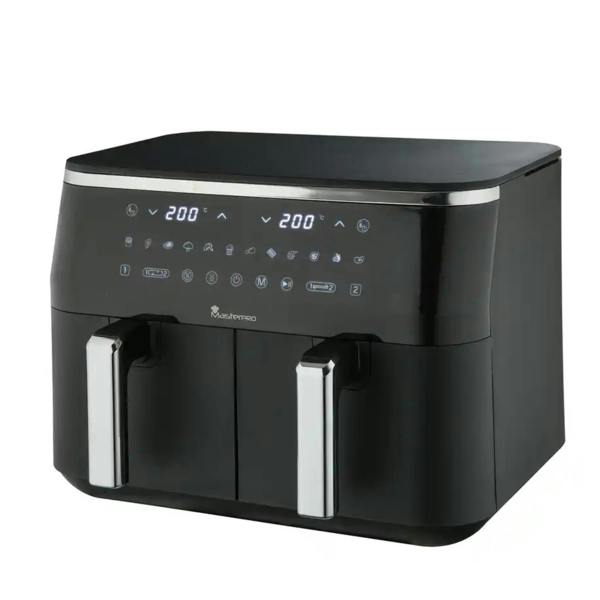 MasterPro Bergner MasterPRO Digital 9L 3100 W Dual Air Fryer Black