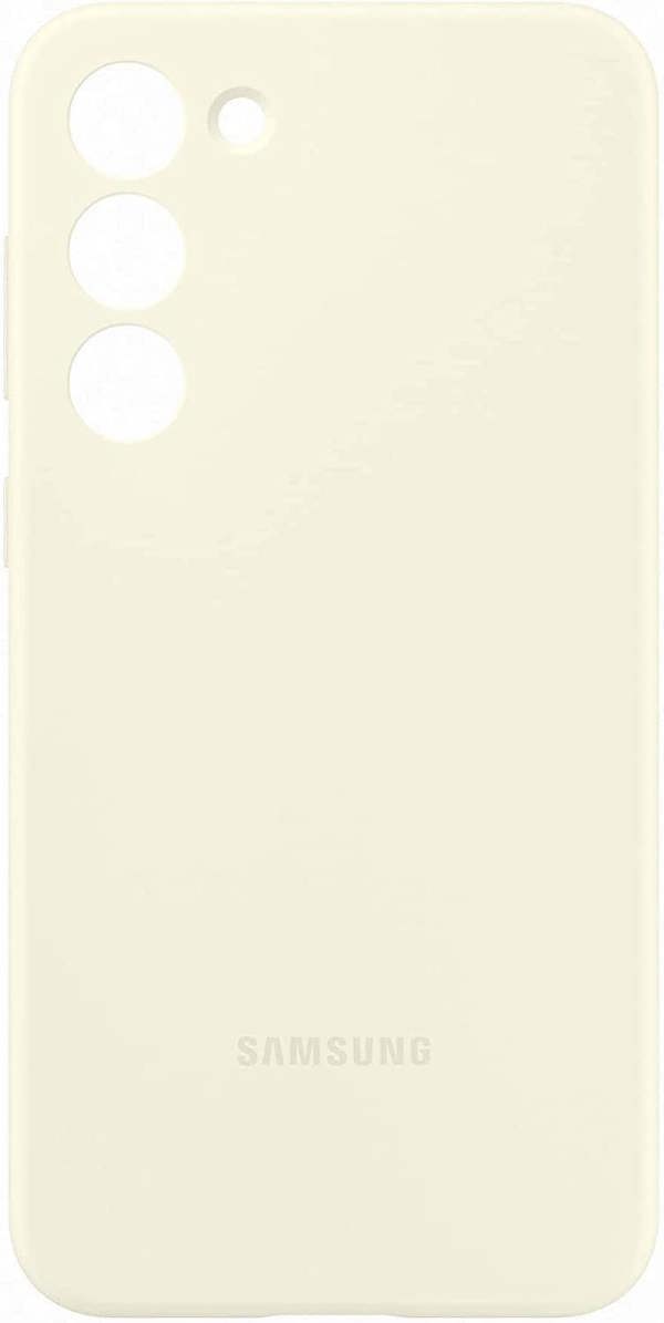 Samsung Silicone Case For Galaxy S23 Plus Cotton-B0BM4YQS7F