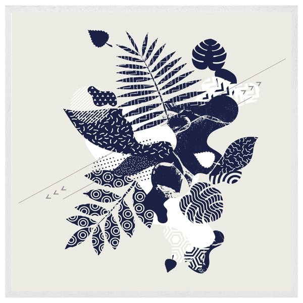 Benjamin Tate Design Prints of autumn leaves (picture Frame)