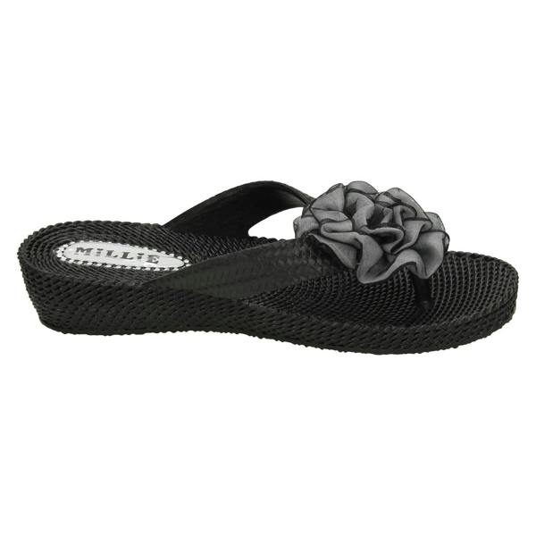 Girls Millie Jelly Style Toe Post Sandals