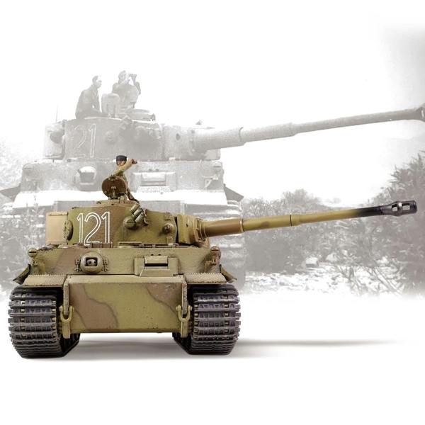 a man on a tank