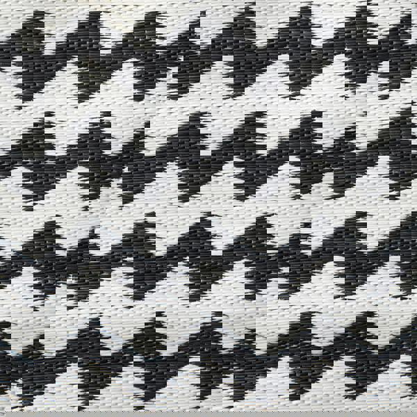 Samuel Alexander 1.5m x 2.1m Atlantis Large Outdoor Alfresco Patio Rug Mat in Onyx