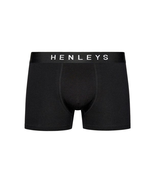 Henleys Coalink Boxers 3pk Black