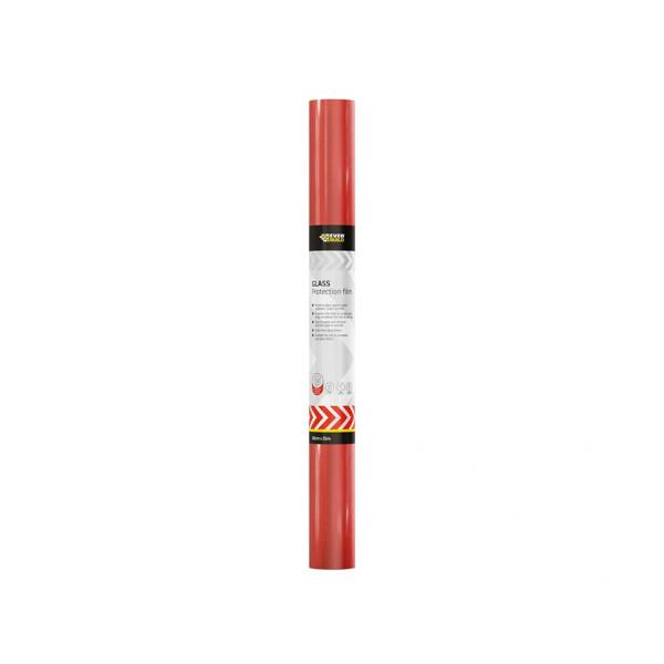 Everbuild Sika Glass Protector Film 600mm X 25m - Red film - 