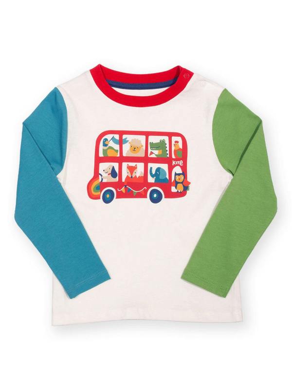 Kite Boys Organic Team Bus T-Shirt