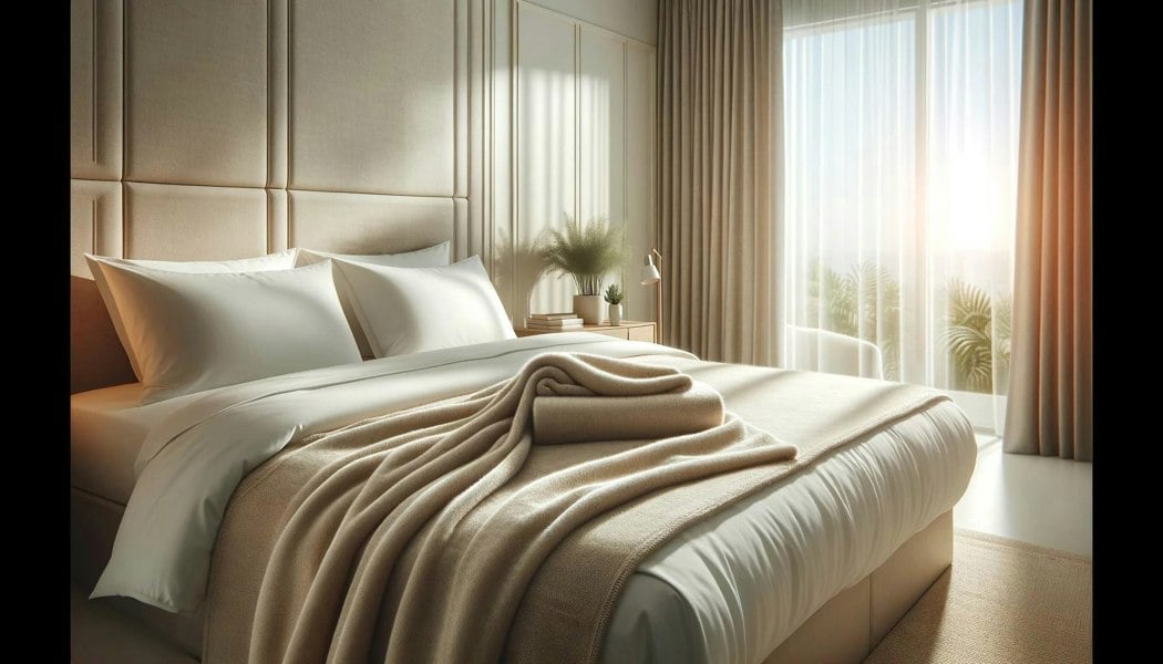 Rewind Luxurious Ultra-Soft Blanket Natural (130x170cm)