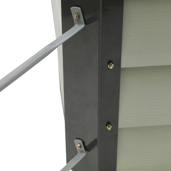 Outdoor Metal L-Shaped Raised Garden Bed Living and Home 