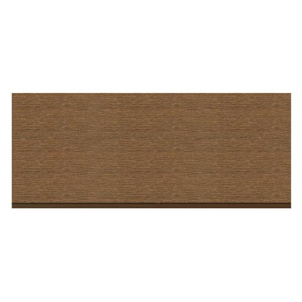 Britwall Composite Fence Panel Kit, Teak B | 1.8m x 1.8m | Includes Panels, Post & Fixings | Eco-Friendly, Low Maintenance