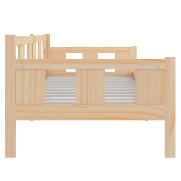 Berkfield Day Bed Solid Wood Pine 90x200 cm