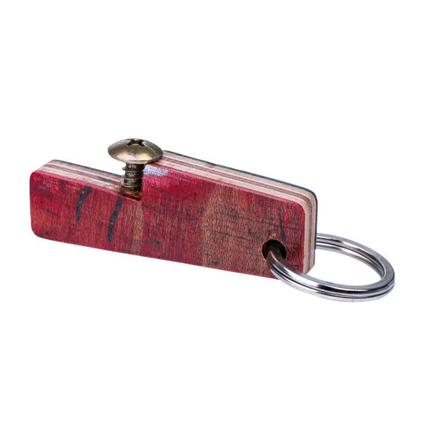 Zig Recycled Skateboard Bottle Opener Keyring by Paguro Upcycle